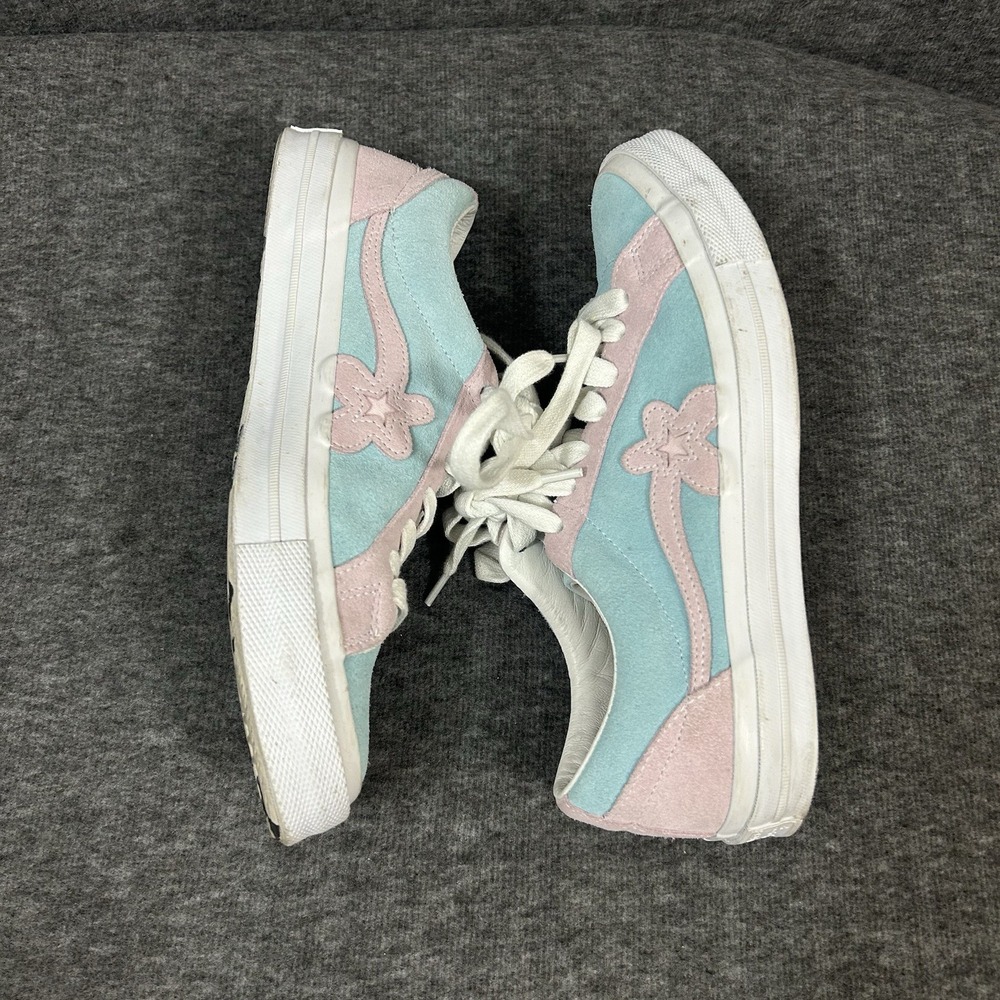 CONVERSE GOLF LE FLEUR OX M 8.5/W 10.5 Plume Pink Skate Shoes Tyler the Creator - Picture 5 of 13